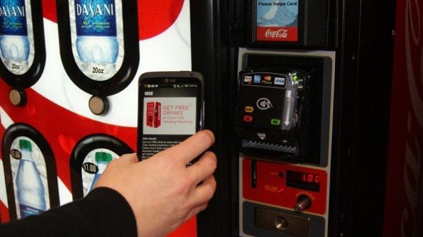 coca cola mobile payment