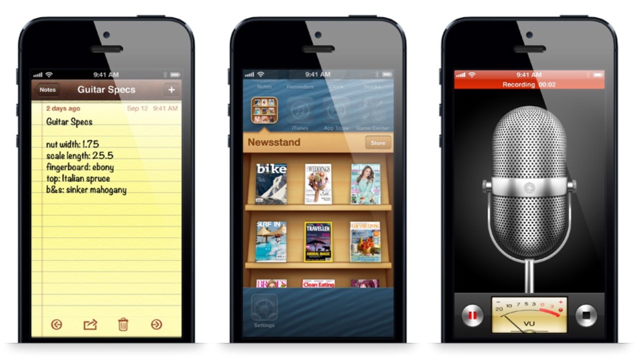 Skeuomorphism of iOS 6